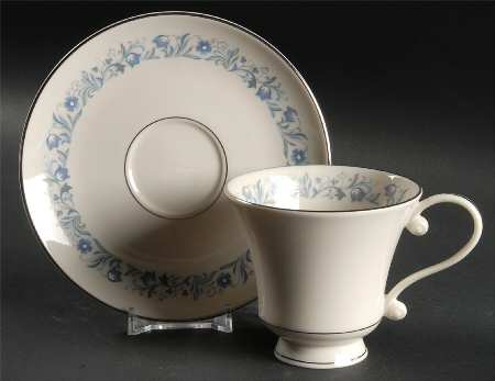 Festival Footed Cup & Saucer Set