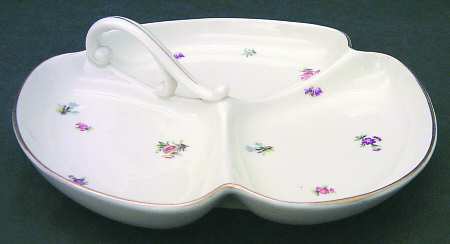 Floral Chintz 3-Part Relish