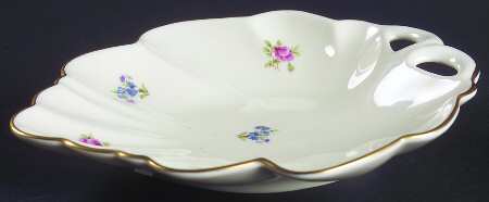 Floral Chintz 7" Leaf Dish