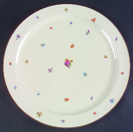 Floral Chintz 14" Chop Plate (Round Platter)