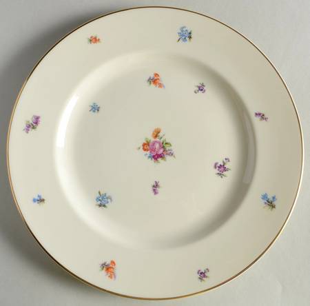 Floral Chintz Luncheon Plate