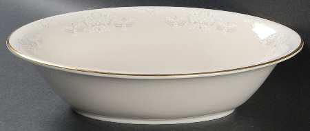 Forever Mine 9" Oval Vegetable Bowl
