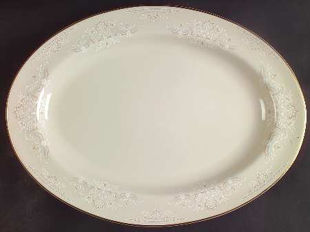 Forever Mine 14" Oval Serving Platter