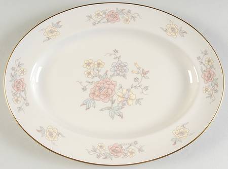Georgian Manor 12" Oval Serving Platter