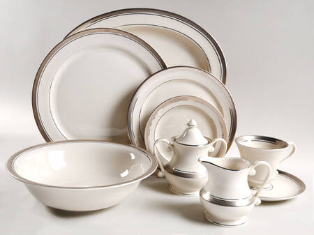 Geneva (Ivory Background) 45 Piece Starter Set