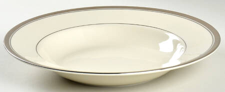 Geneva (Ivory Background) 11" Individual Pasta Bowl