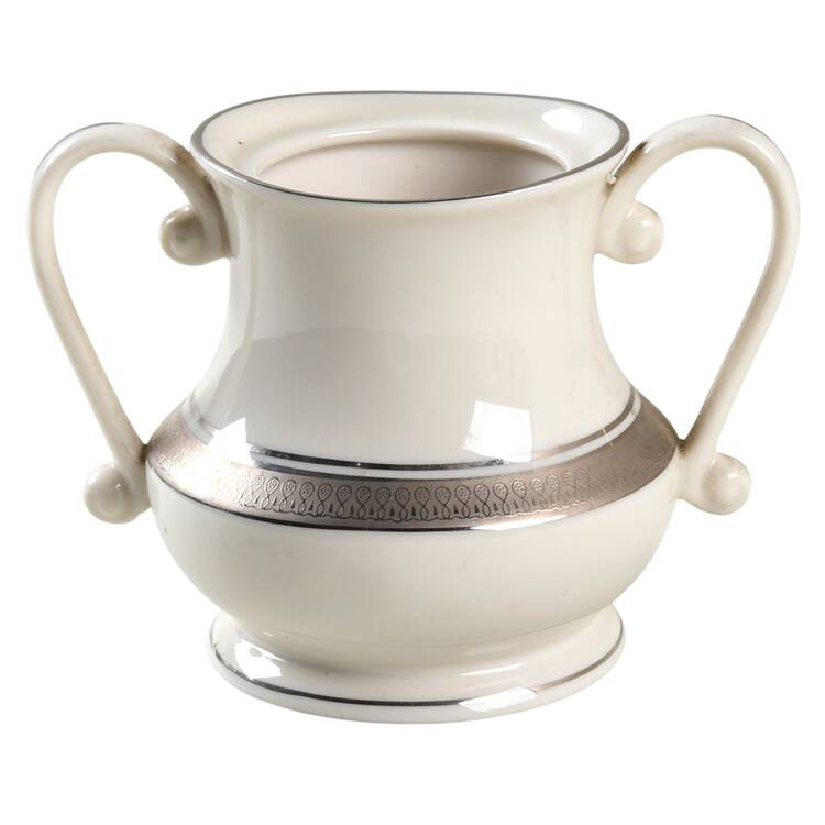 Geneva (Ivory Background) Sugar Bowl No Lid
