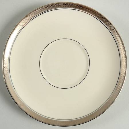 Geneva (Ivory Background) Saucer for Cream Soup Bowl