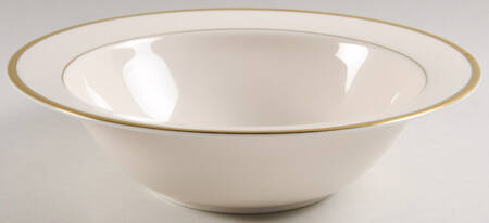 Gold Bracelet (Ivory Background) 9" Round Vegetable Bowl