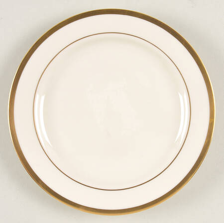 Gold Bracelet (Ivory Background) Bread & Butter Plate