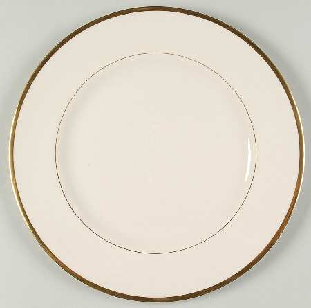 Gold Bracelet (Ivory Background) Service Plate (Charger)