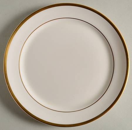 Gold Bracelet (Ivory Background) Salad Plate