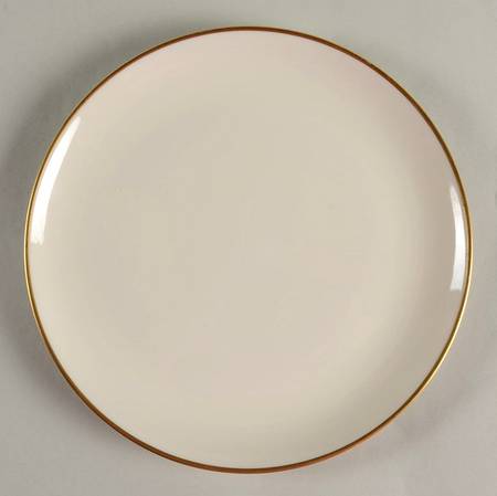 Gold Juliet Salad Plate