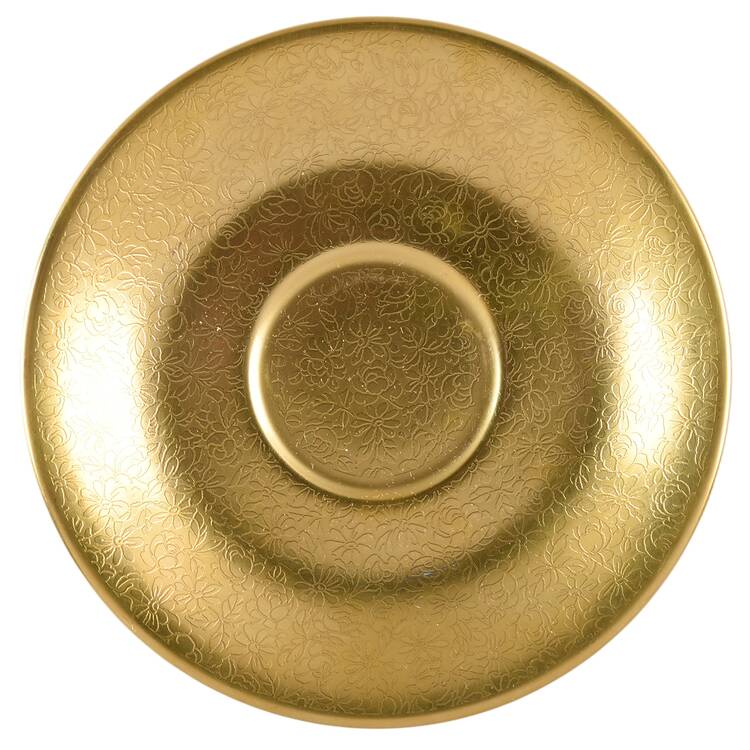 Gold Saucer for Flat Cup