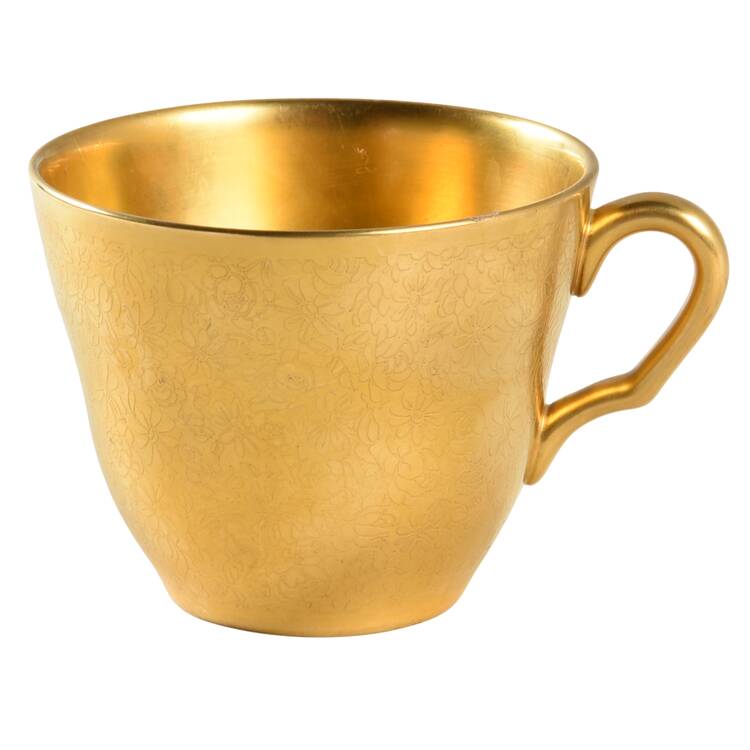 Gold Flat Cup