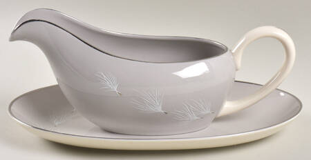 Gossamer Gravy Boat & Underplate