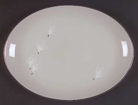 Gossamer 12" Oval Serving Platter
