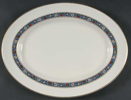 Grandeur 15" Oval Serving Platter