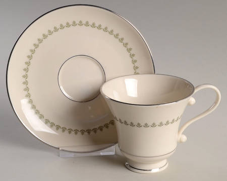 Greenbrier Footed Cup & Saucer Set