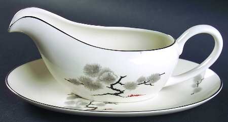 Hemlock Gravy Boat & Underplate/Relish