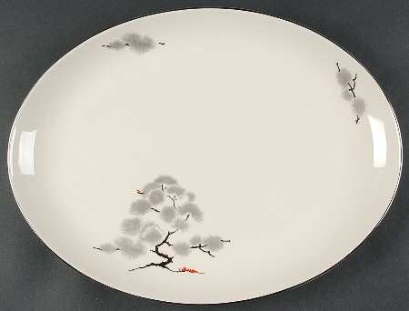 Hemlock 15" Oval Serving Platter