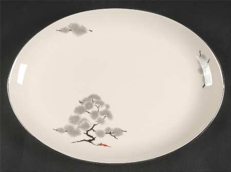 Hemlock 12" Oval Serving Platter