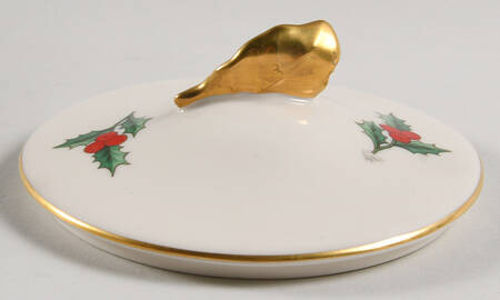 Holly Lid for Small Candy Box