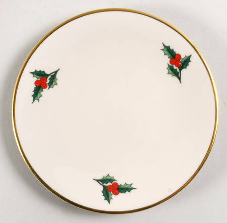 Holly Bread & Butter Plate