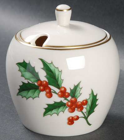 Holly Jam/Jelly & Lid