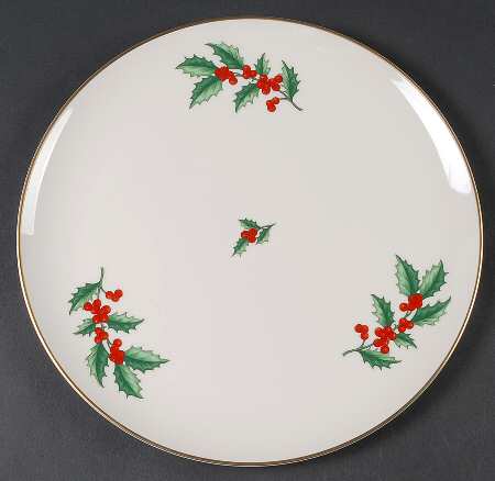 Holly Service Plate (Charger)