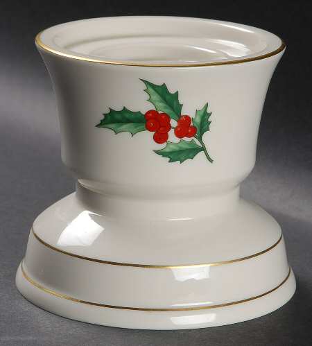 Holly 4" Pillar Candleholder