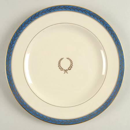 Josephine Blue Luncheon Plate
