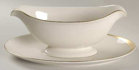 Jubilee Gravy Boat with Attached Underplate