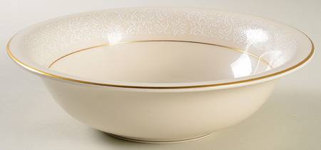 Lace 9" Round Vegetable Bowl by Pickard