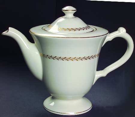 Laurel Tea/Coffee Pot & Lid