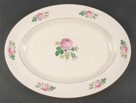 Maria 15" Oval Serving Platter