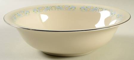 Misty Garden 9" Round Vegetable Bowl