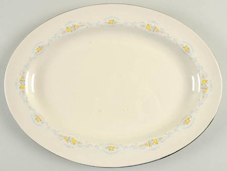 Minuet 14" Oval Serving Platter