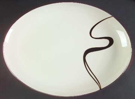 Mirage 15" Oval Serving Platter by Pickard