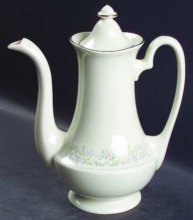 Morning Mist Tea/Coffee Pot & Lid