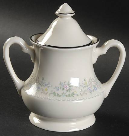 Morning Mist Sugar Bowl & Lid