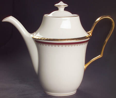 Monticello Tea/Coffee Pot & Lid