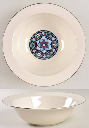 Mosaic 9" Round Vegetable Bowl