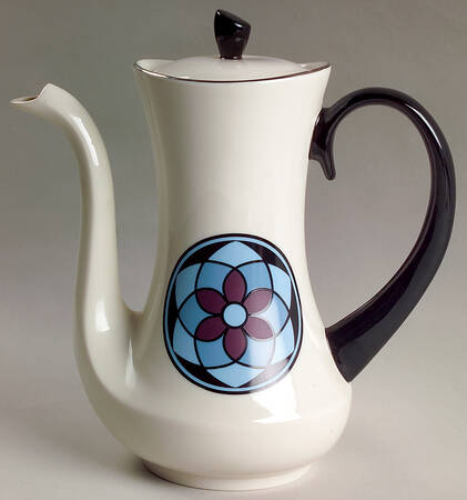 Mosaic Coffee Pot & Lid