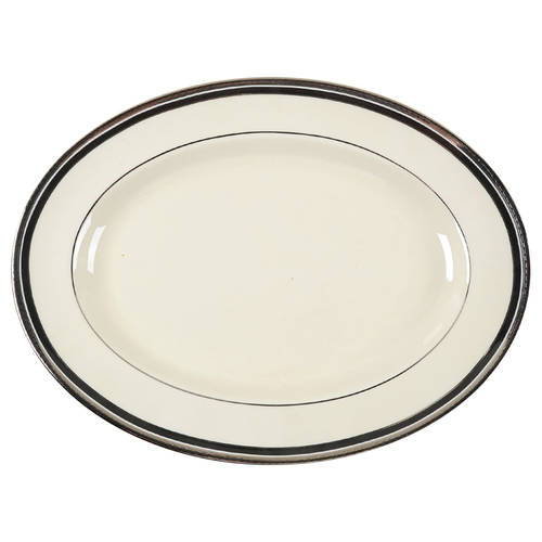 Nocturne 15" Oval Serving Platter