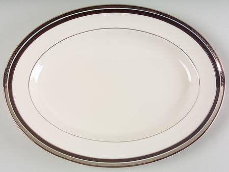 Nocturne 12" Oval Serving Platter