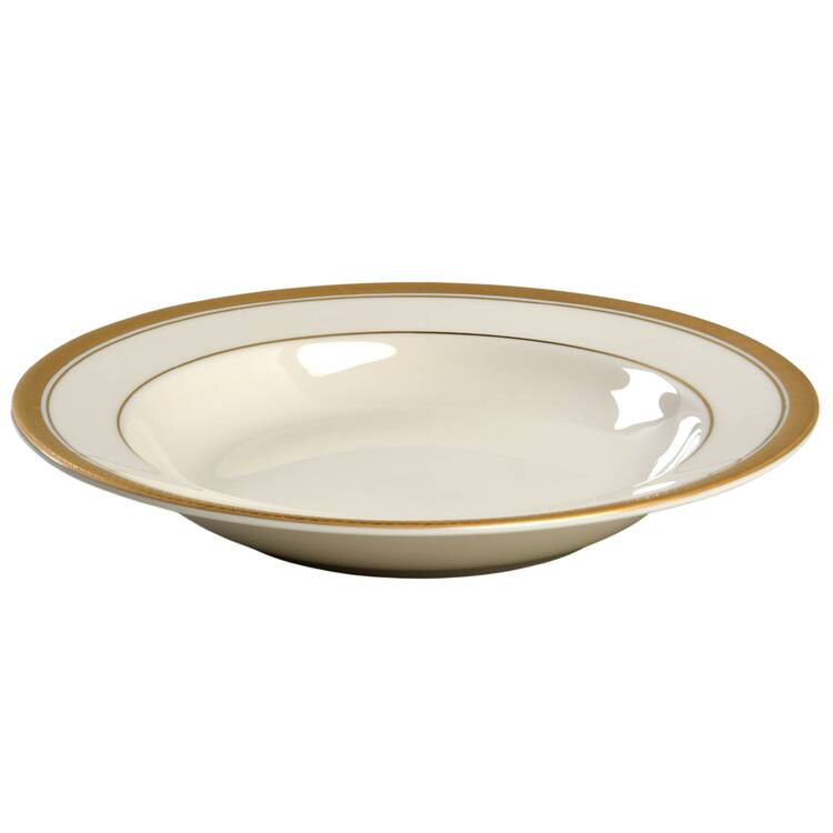 Palace (Ivory Background) Large Rim Soup Bowl