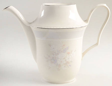 Pearl Bouquet Tea/Coffee Pot No Lid
