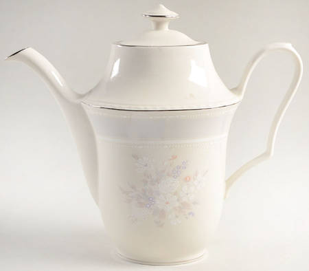 Pearl Bouquet Tea/Coffee Pot & Lid