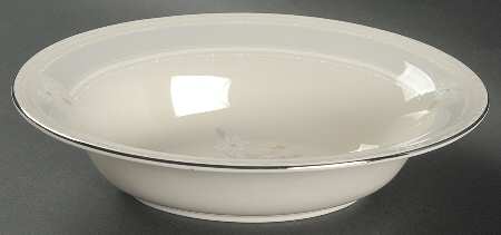 Pearl Bouquet 9" Oval Vegetable Bowl